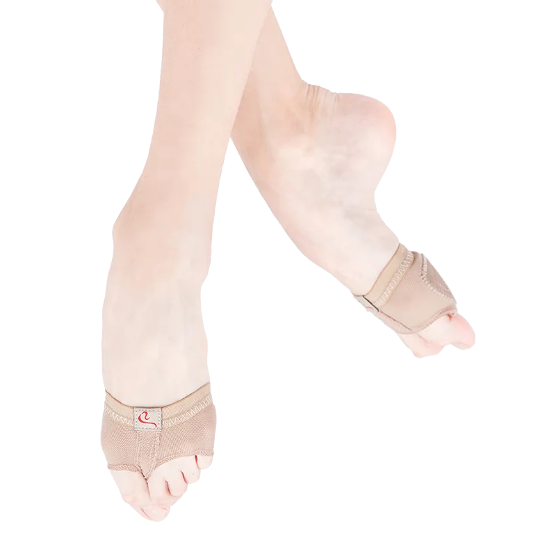 D006109 Professional foot thong for women and girls in ballet training made by powermesh and suede