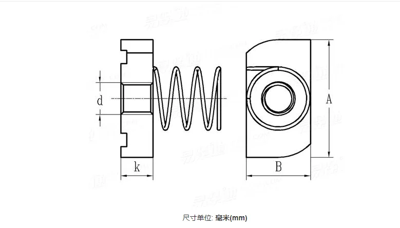 High Quality Cable Tray Stainless Steel Strut Channel Clamp Spring Nut