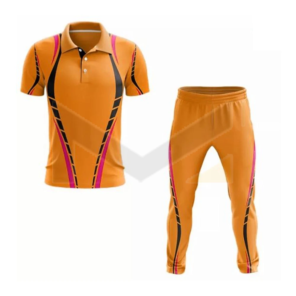 Professional Customized Sublimated Cricket Uniform Low Price
