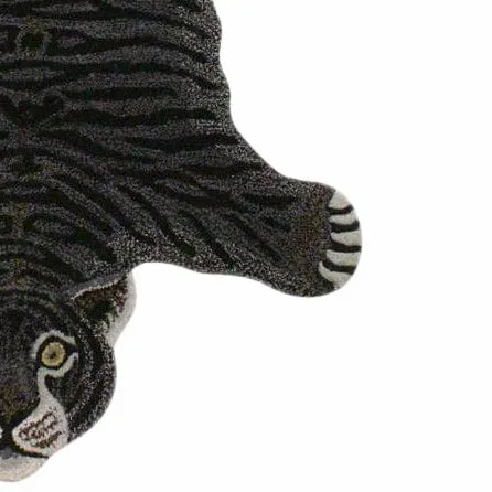 Modern Animal Print Wool Tufted Carpet for Bedroom and Living Room Kids Rooms