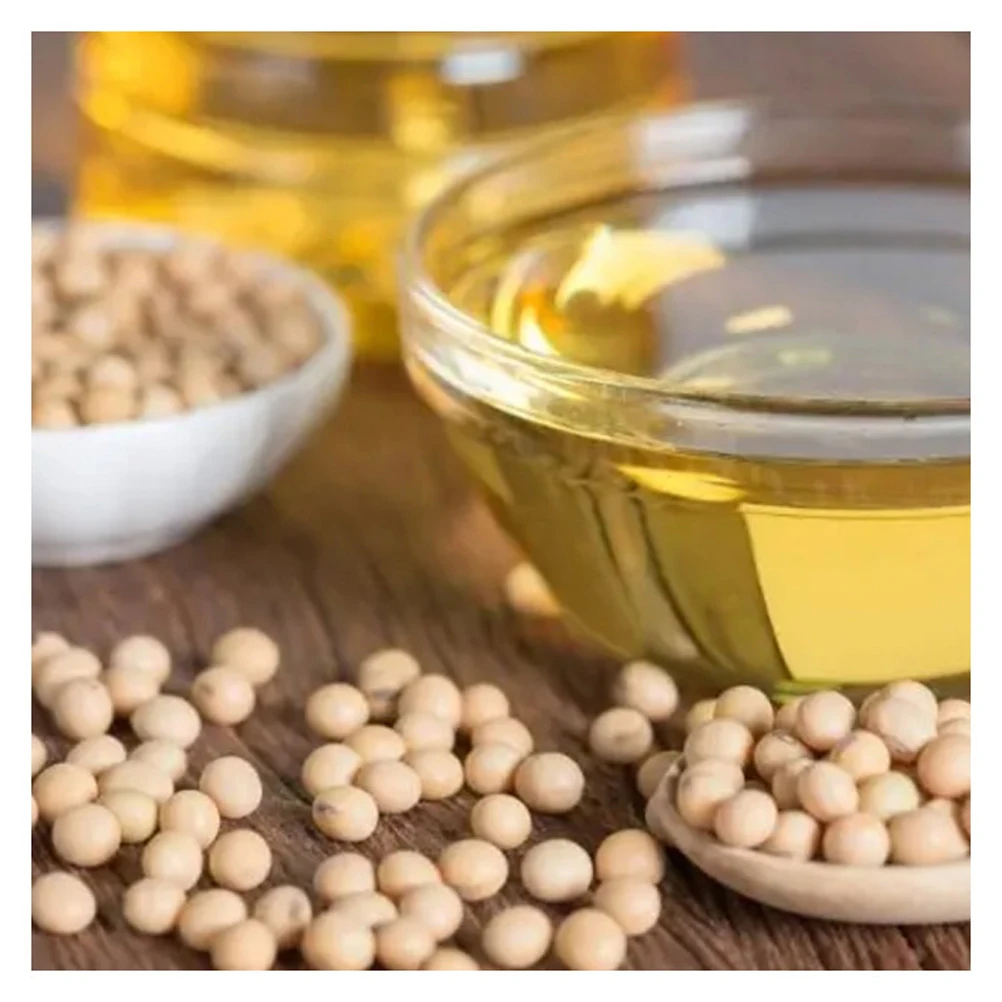 Soybean Oil 100% Vegetable Oil Made From Soybeans Good Quality No Wax Pure Yellow Color