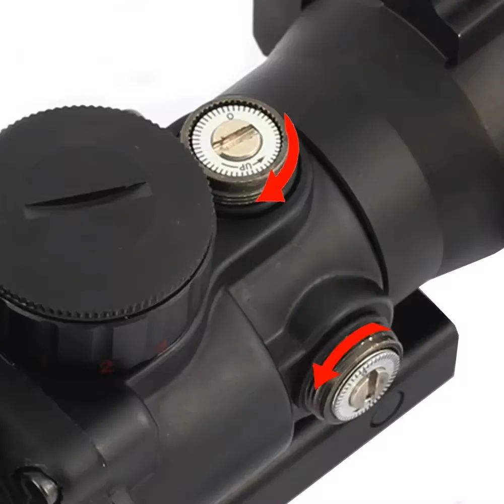 Foreseen NEW Hot Selling Optics 4x32 Aluminium Alloy Illuminated Compact Scope with Fiber Optic Sight for Hunting Outdoor