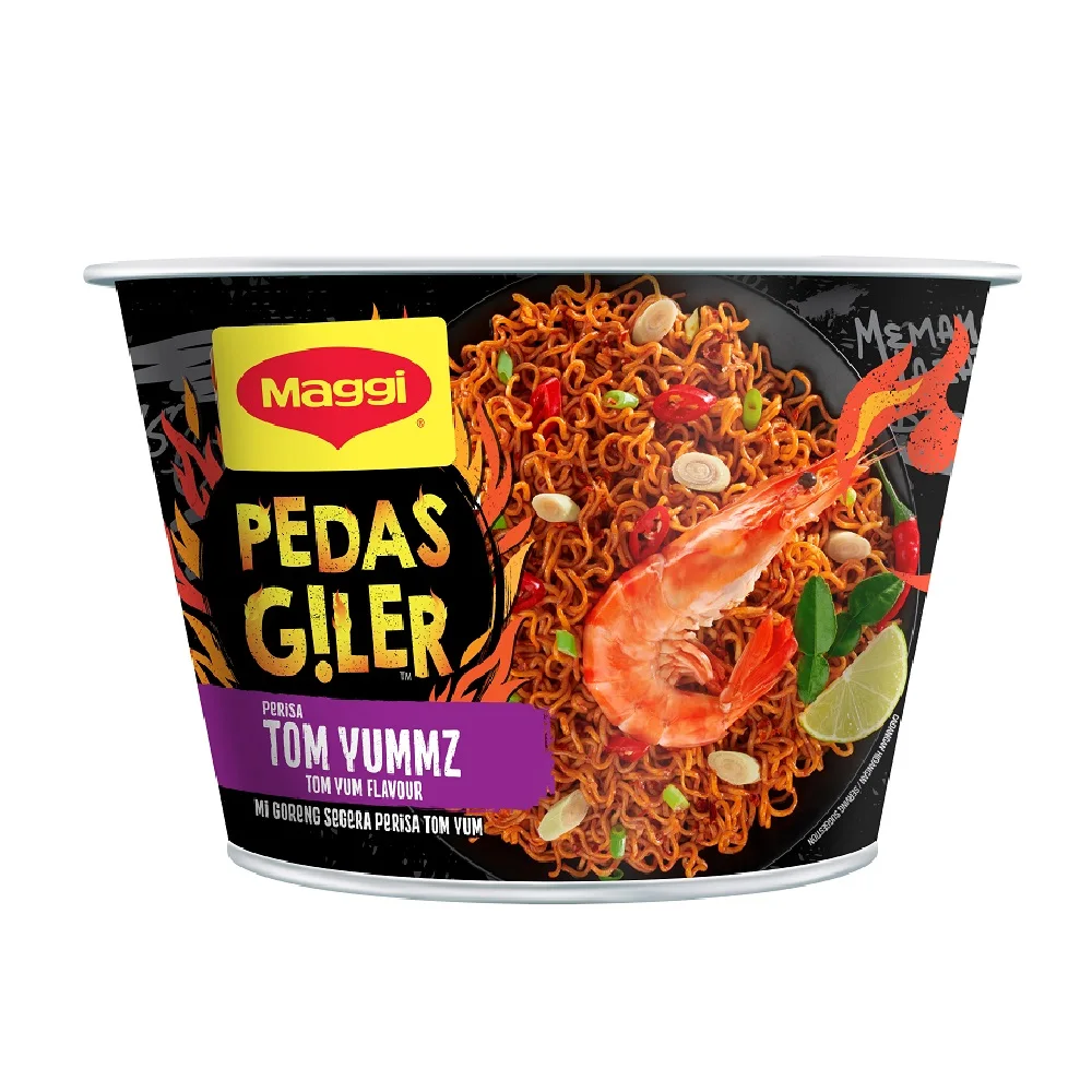 MAGGI PedasGiler TomYum Yummz Paper Bowl 92g