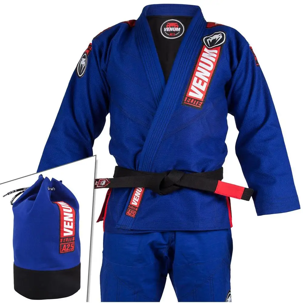 venume bjj gi blue bjj gi kimono jiu jitsu judo uniform custom logo brazilian jiu jitsu gi in pearl weave