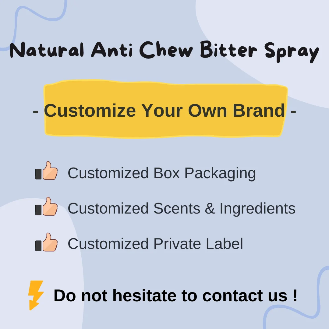 Anti-Lick Paw Spray for Cat