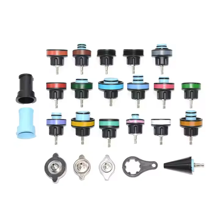 Professional Car Too 18 Pcs Radiator Pressure Tester & Vacuum Purge & Refill Tool Kit