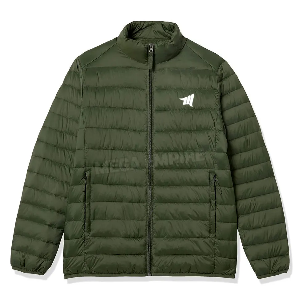 Plus Size Long Sleeves Winter Puffer Jacket Latest Design Men Clothing Yellow Color Puffer Jacket