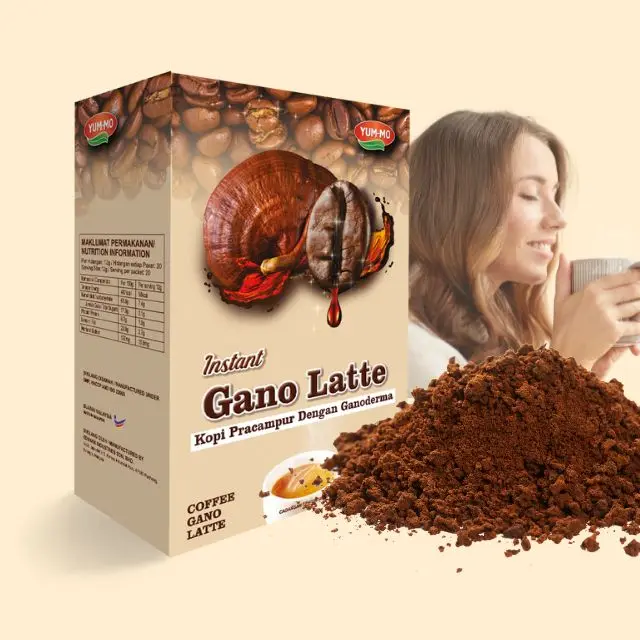 Ganoderma 2x кофе высокой концентрации растворимый гриб