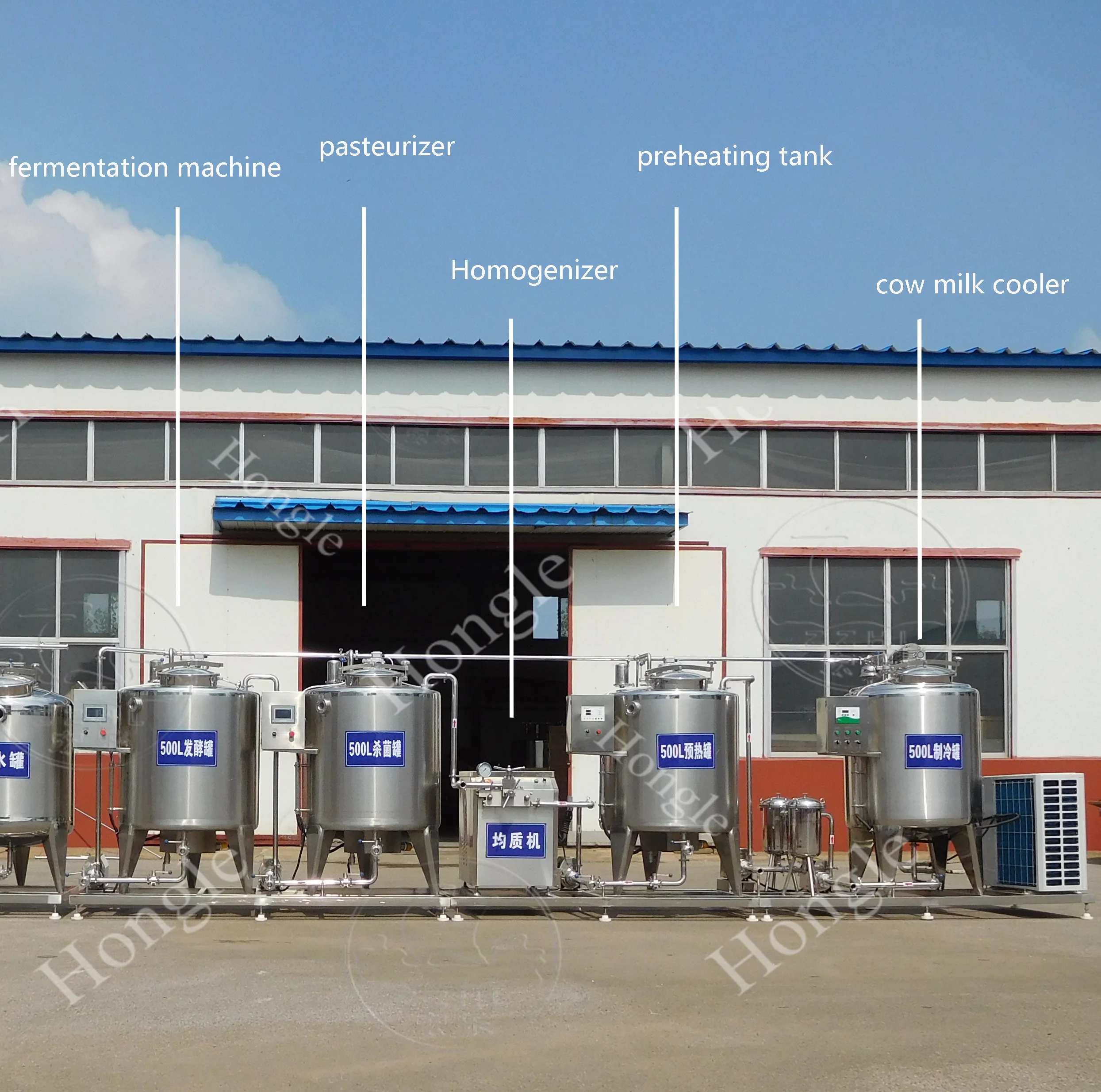 Full Automatic Small Scale Yogurt Packaging Machine