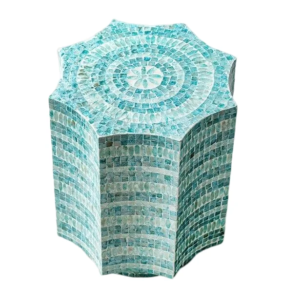 Trendy Stool Vintage Home larger image Add to Compare  Share High quality bone inlay stool new color and design black and white