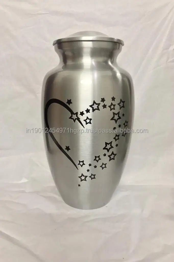 Best Quality Handmade Cremation Urns at Wholesale Price Metal Cremation Urn For Human Ashes and Funeral Supplies
