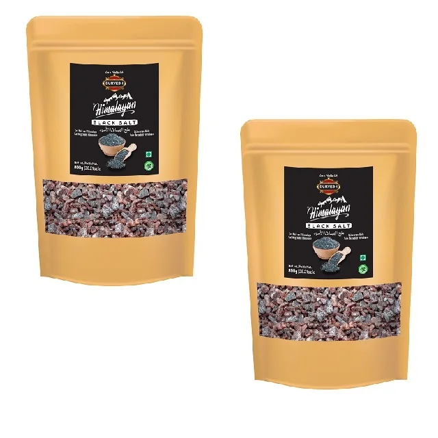 Lowest Price Customized Packaging Himalayan Black Rock Grain Salt Available In Fine Quality Made By Pakistan