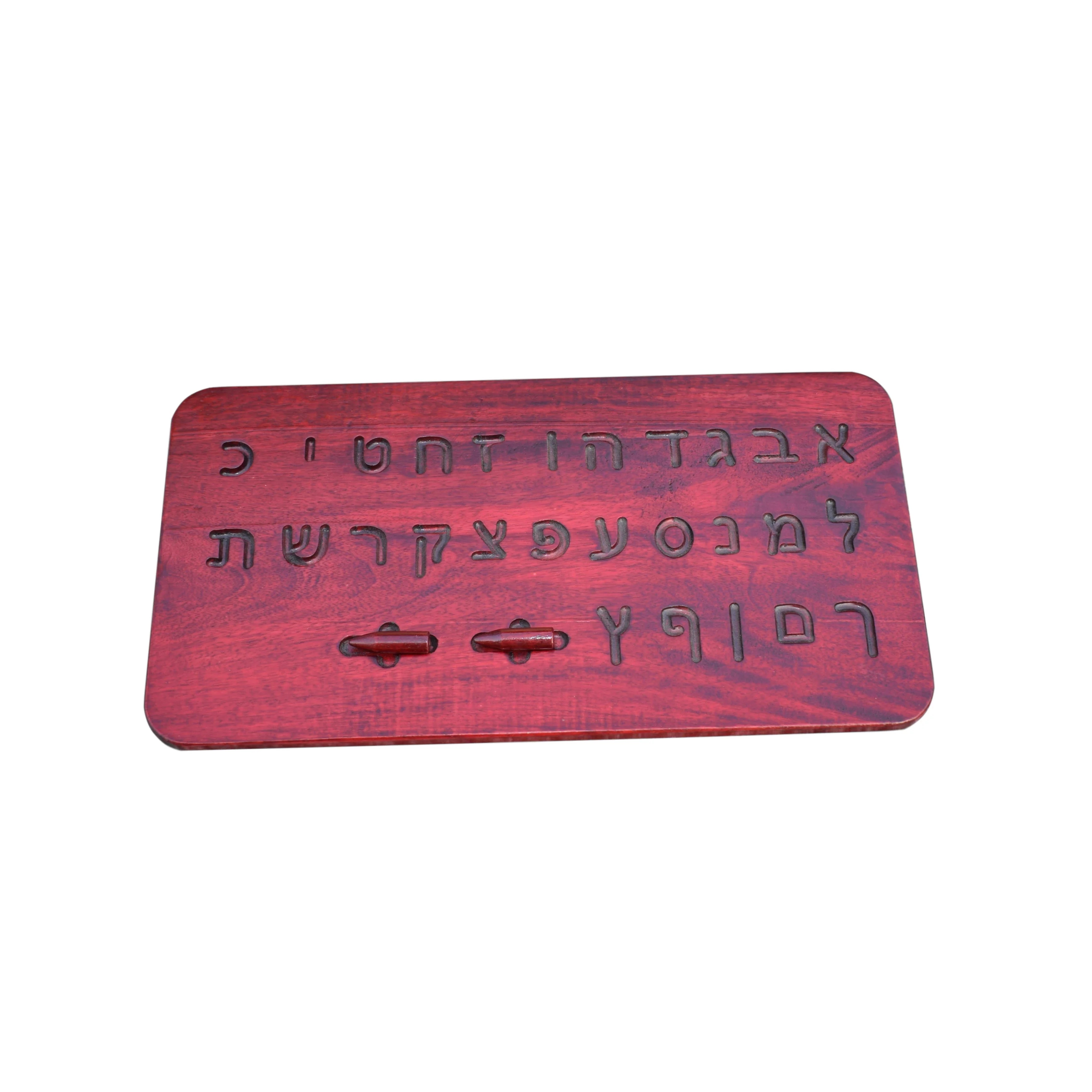 Good Quality Wooden Tracing Board Preschool Educational Children Montessori Alphabet Numbers Wood Blind Board Learning Toys