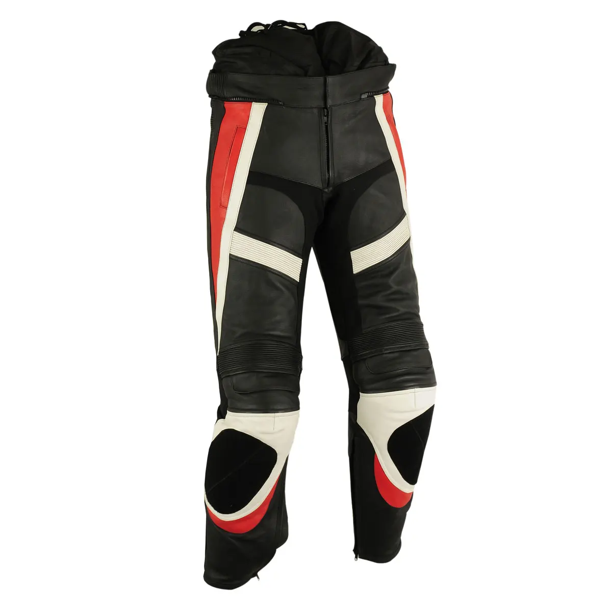 Motorbike Pants New Professional Motorcycle Racing Leather Pants Waterproof Biker pants with free Armors Safety Gear
