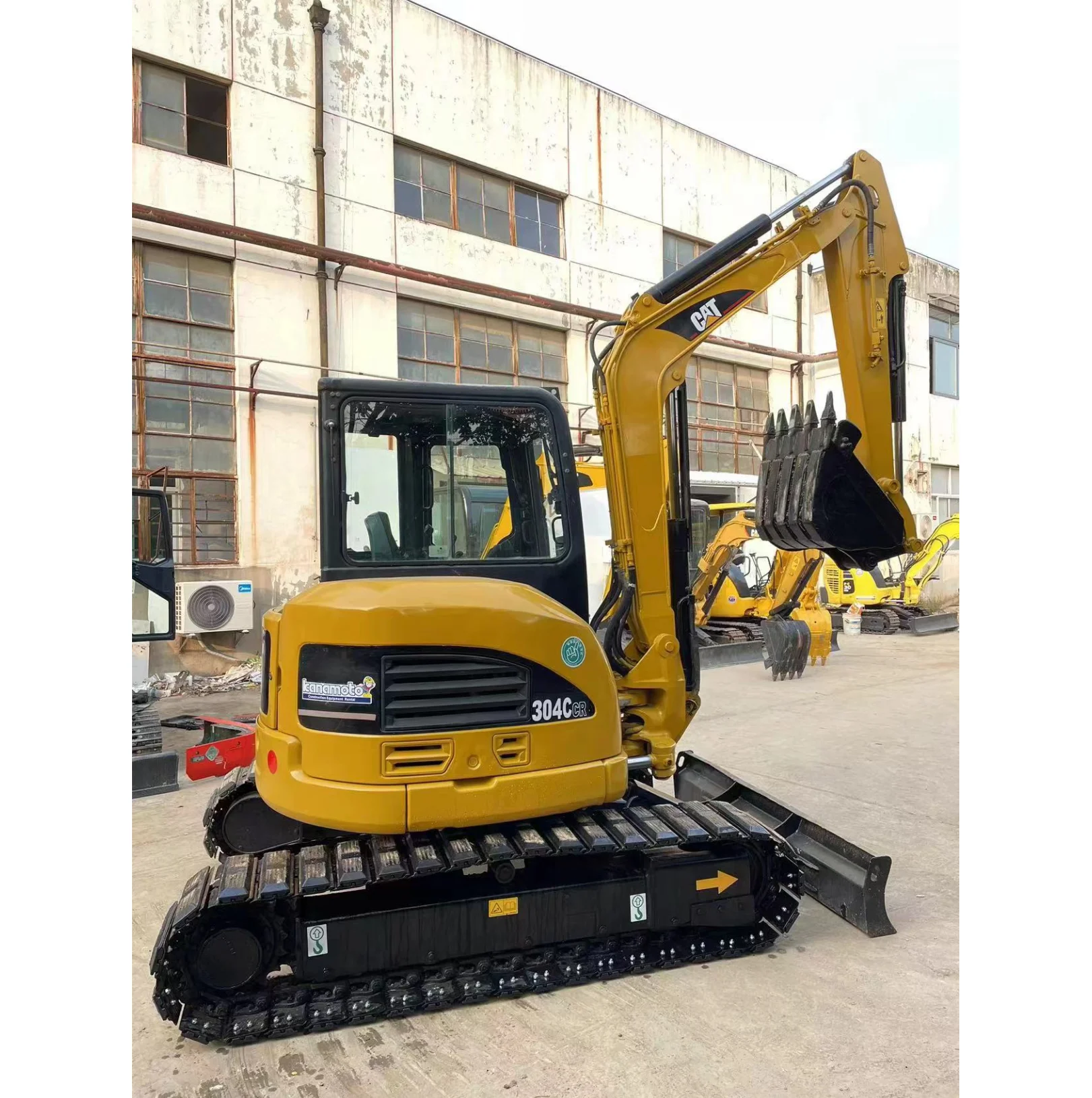 Лидер продаж гусеничный экскаватор Cat 304CR малогабаритный мини excav 4ton 305 Caterpillar для продажи