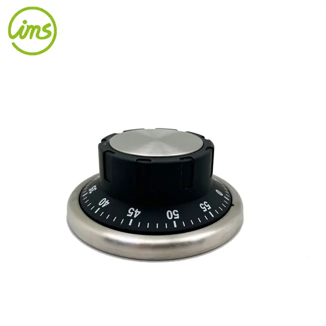 Mechanical Stainless Steel 60 Minutes Kitchen Cooking Timer