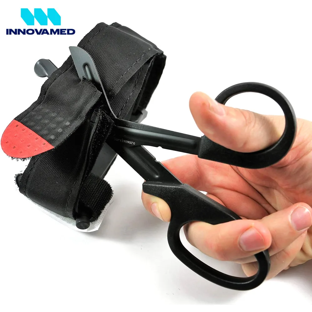 Trauma & Bandage Shears For Nurses EMT First Aid, 7.5 Inches Surgical Instruments Scissors BY INNOVAMED