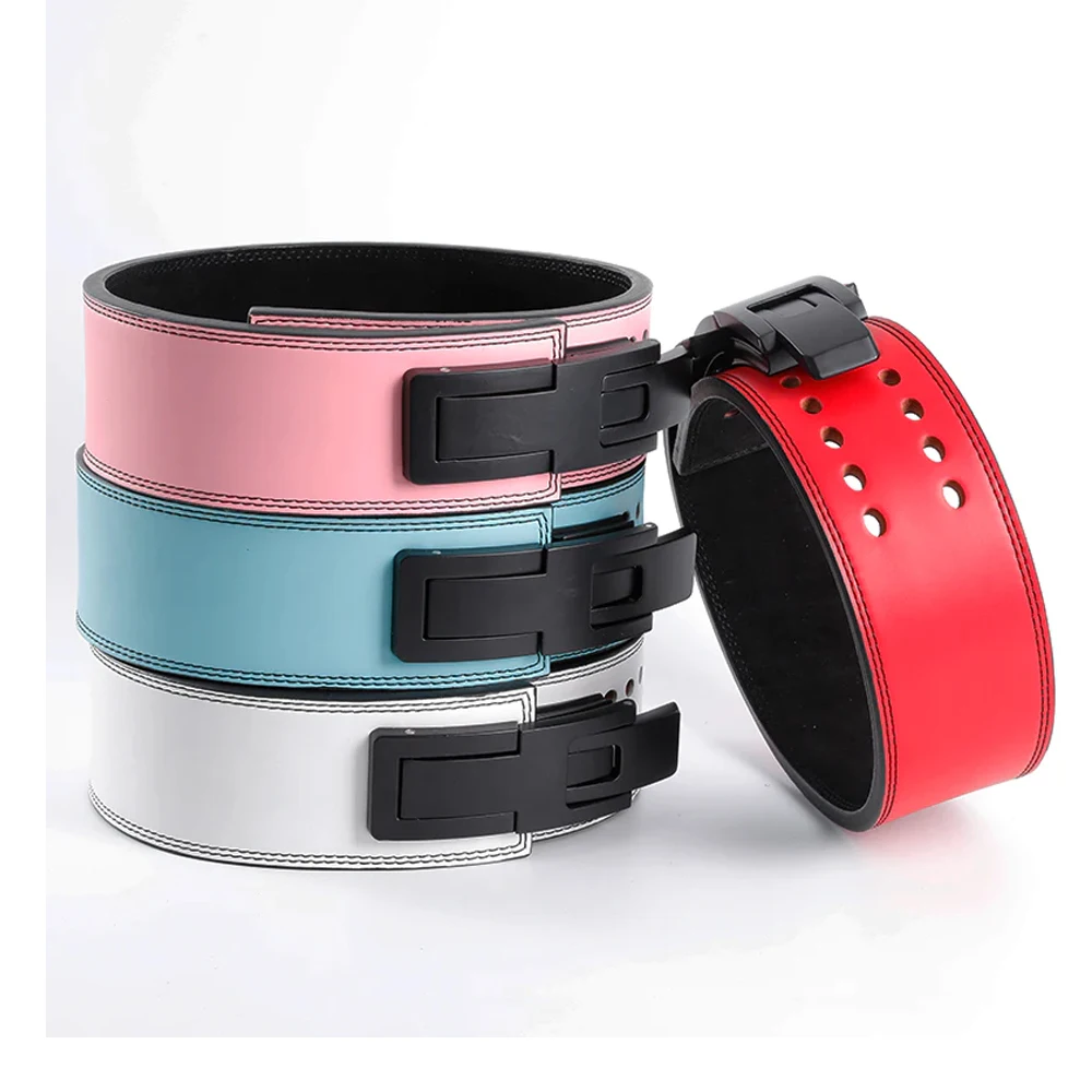 Luxurious Sports Wholesale leather lever gym belts for men and women from Luxurious Sports Manufacturer