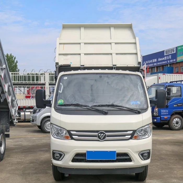 Недорогой китайский грузовик Ruiwo Little Kong C версия 4x2 foton мини-легкий самосвал