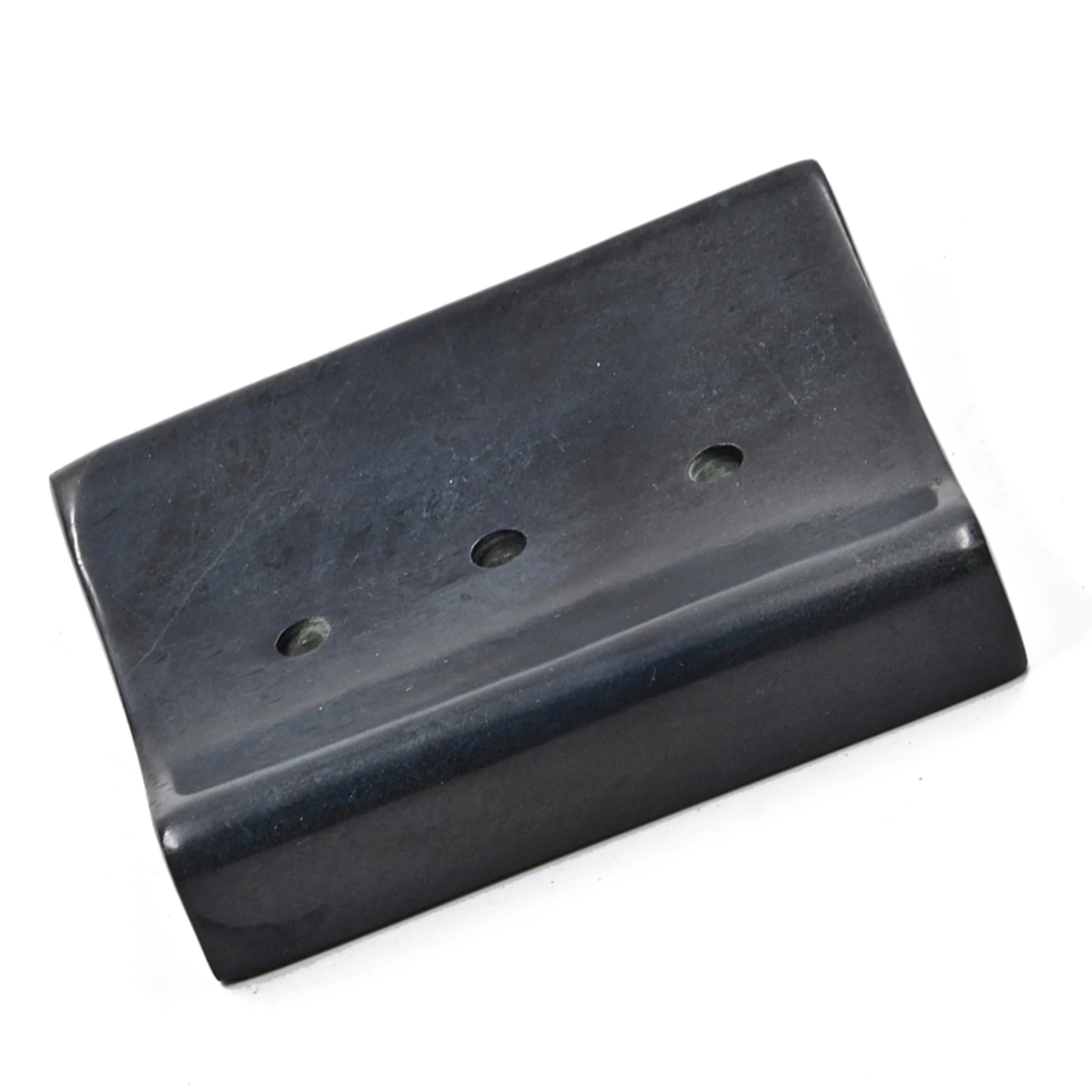 Premium Handmade Black Soapstone Soap Dish Enhancing the Beauty of Your Bathing Area Modern and High Quality