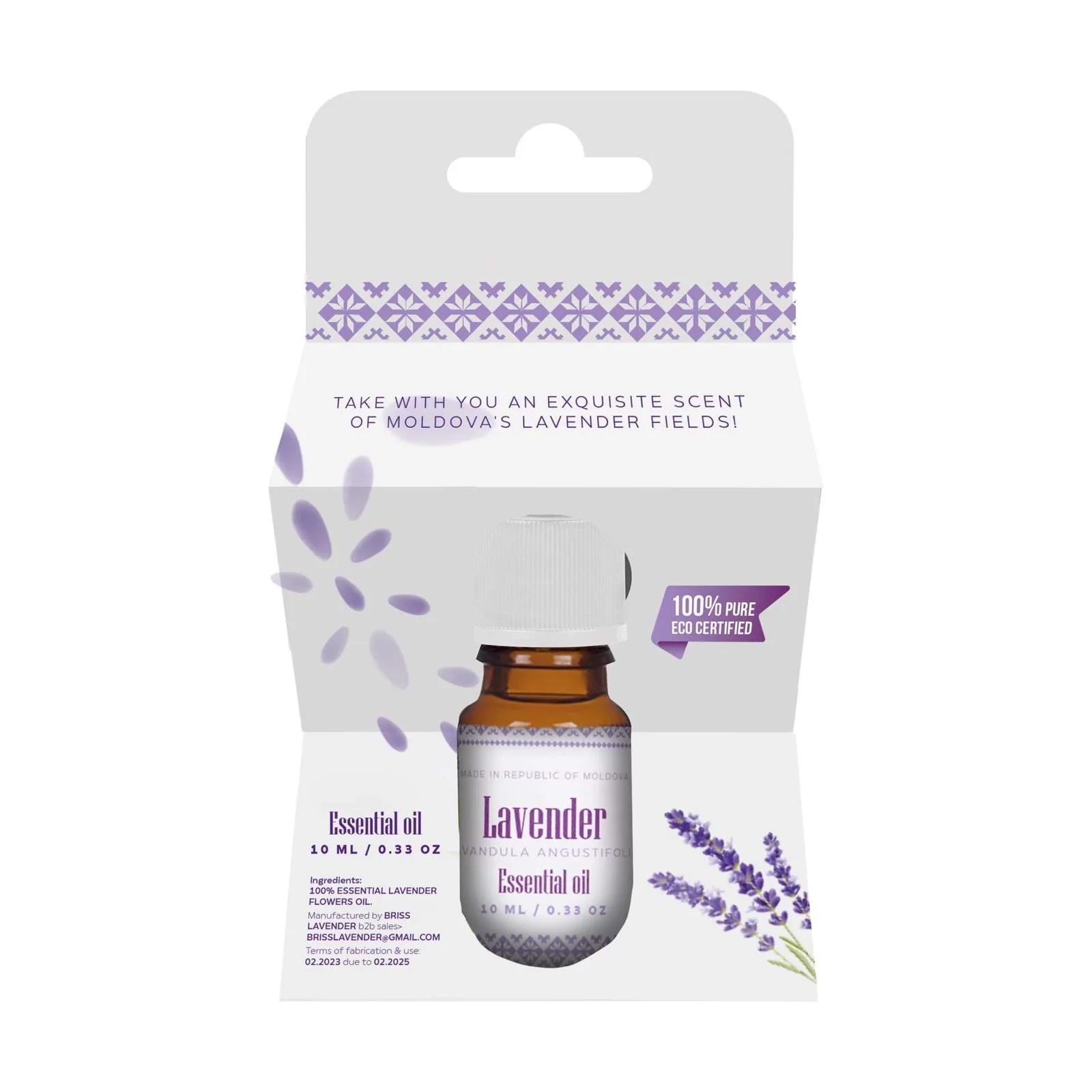 Customized Packaging Premium Body Whitening Oil Lavender Essential Oil Massage Oil