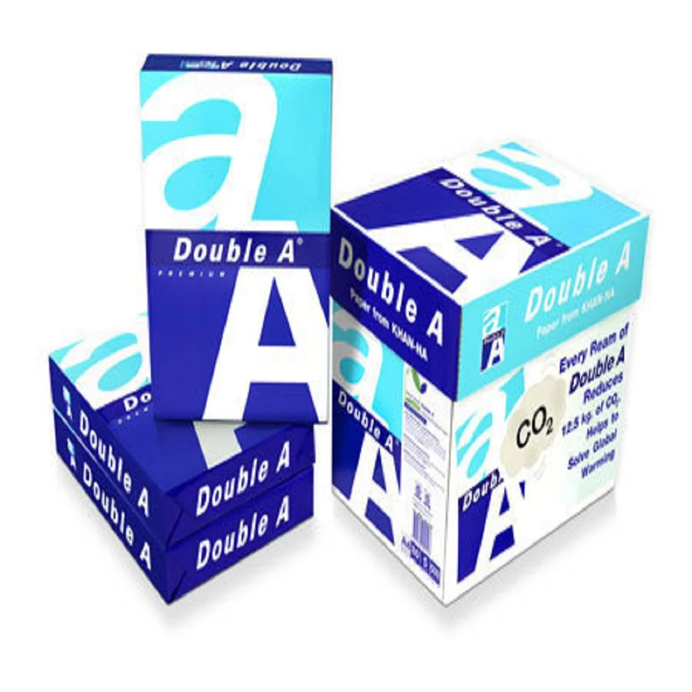 LAOS Double A Copy Paper A4 80 gsm,  500 sheets Thailand manufacturer