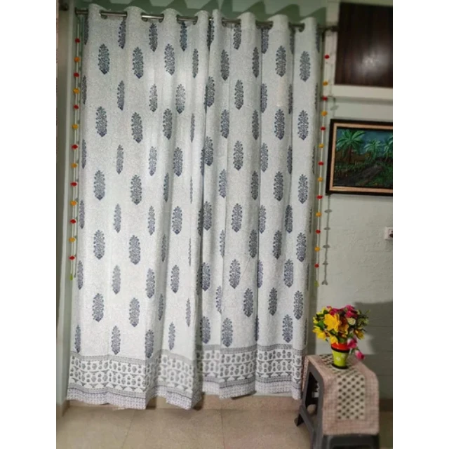 OEM Service Home Textile Ready to Hang Door Window Curtains & Drapes Floral Printed Home Decor Window Curtains for Living Room