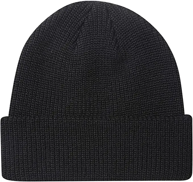 Hot sale Beanie Hat Knit Beanie for Men and Women Cuffed Long Beanie Kelly