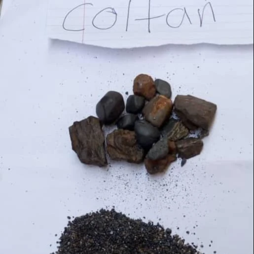 Колтан танталит руда