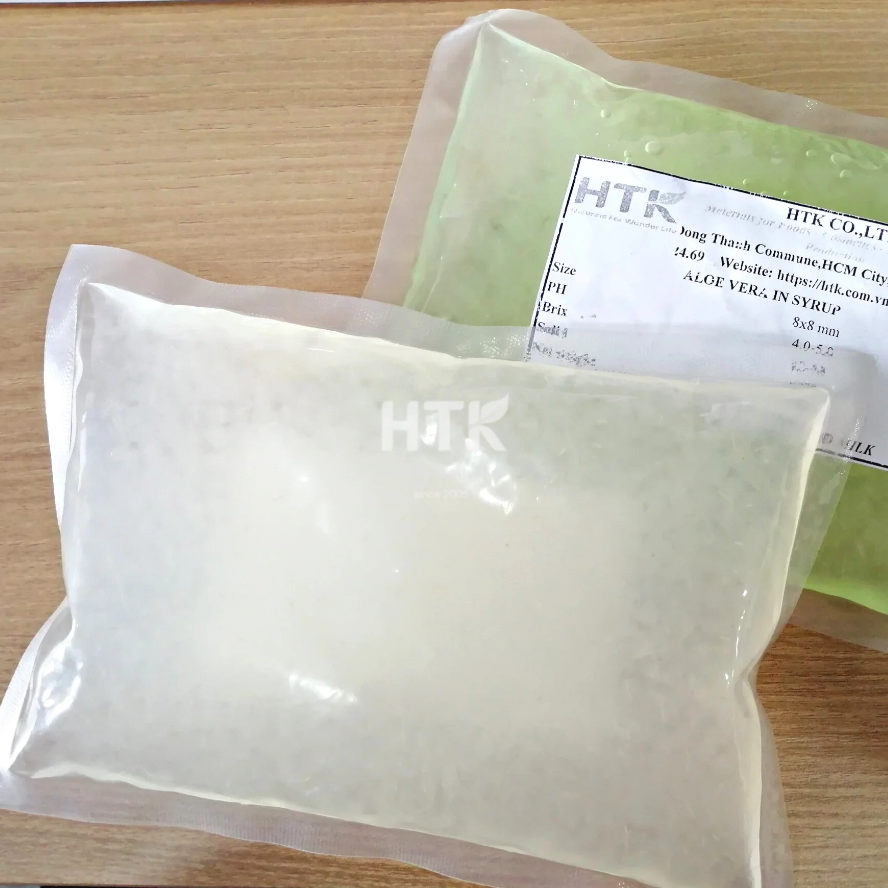 Trending 2023 ALOE VERA Gel Jelly Cubes in Syrup in Bag from Vietnam used for Juice Drinks Beverage Bubble Tea Ingredients
