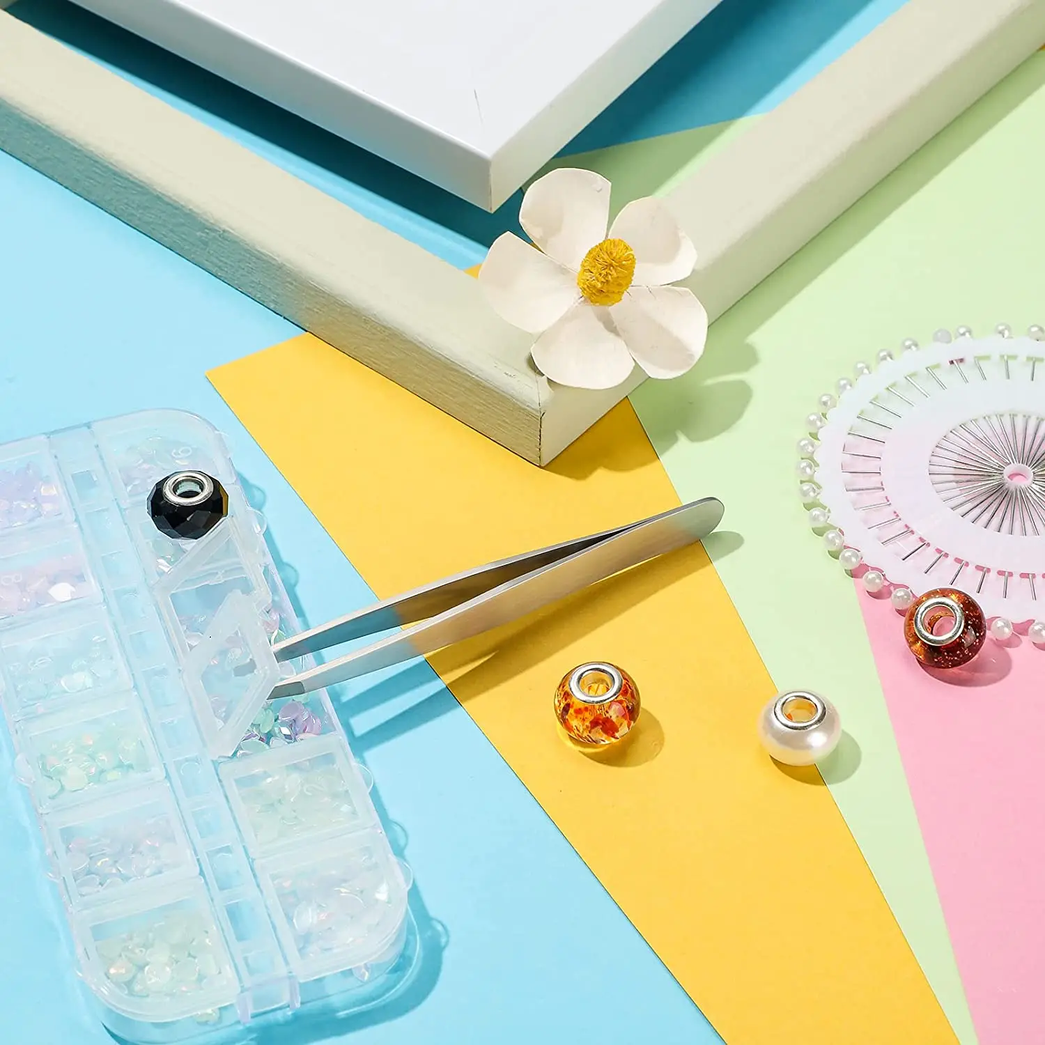 Stainless Steel Facial Hair Remover Tweezers Women Slanted Tweezers Plucker Your Daily Beauty Routine Tweezer eyebrow Shaping