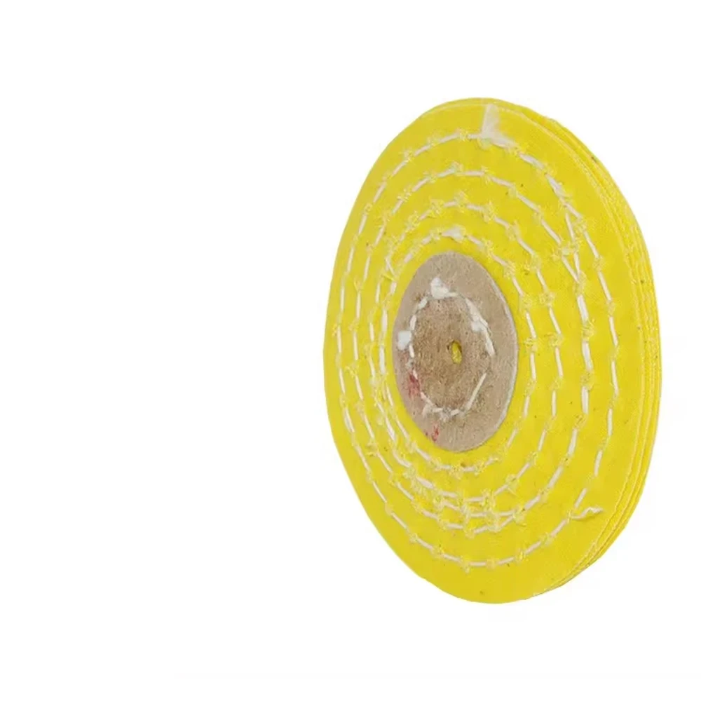 Best Quality Yellow Mill Treated Industrial Grade Razor Edge Buffing Wheel From India