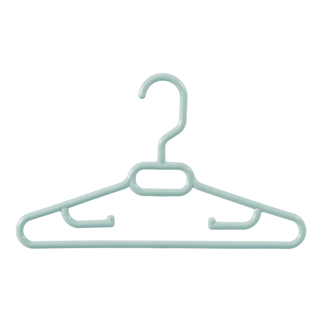 Hara Durable Anti-Slip Plastic Baby Hanger 181 Clothes Rack for Home Use Laundry for Babies