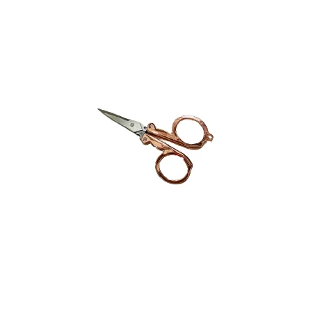 Lowest Prices Heavy Duty Rose Gold Folding Scissor with Stainless Steel Blade For Sale By Indian Manufacturer