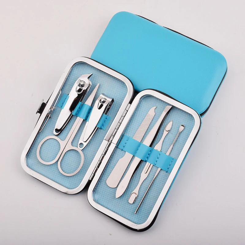 Nail clipper set 11Pcs Manucure Kit CT-KI-KO Nail Tools Stainless Steel Portable Manicure Pedicure Set Professional Grooming Kit