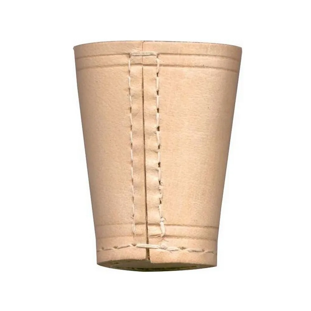 100% Real Leather Dice Cup Natural Vegetable Veg Tan Leather Custom Dice cup Custom Genuine Leather Sports Entertainment