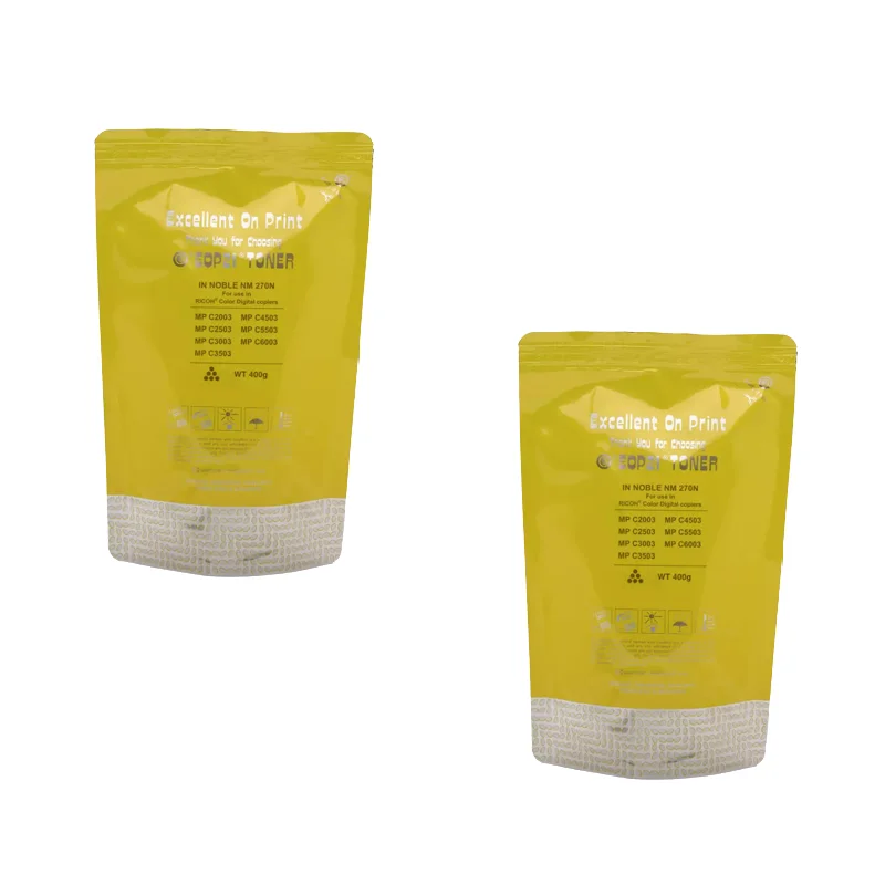 Premium Quality Wholesale Printer Copier Refill EOP21 Ricoh 400G Yellow Toner Powder For MP C4503/5503/6003 from Singapore