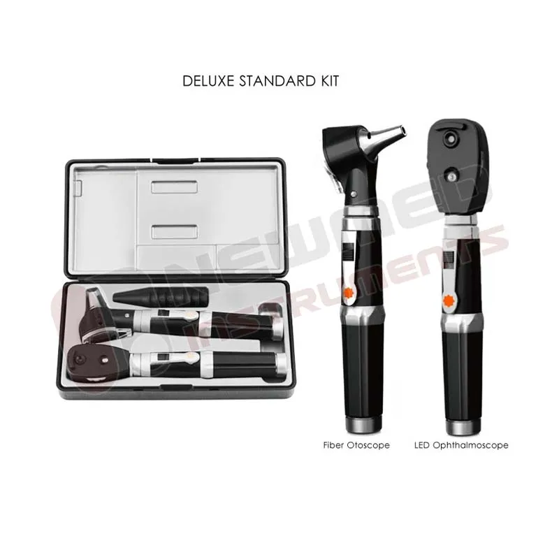 Портативный светодиодный офтальмоскоп Otoscopio для диагностики глаз и ушей прямой волоконно-оптический медицинский инструмент из пластика