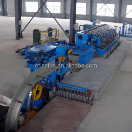 mass production induction heating Aluminum rod continuous casting and rolling line  machine