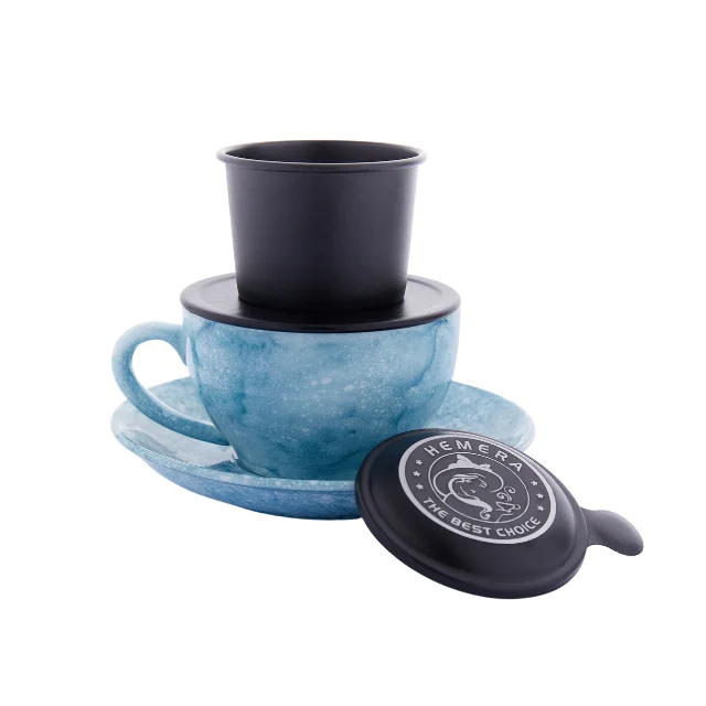 Good Quality Vietnamese Aluminum Coffee Filter Stainless Steel Maker Pot Infuse Cup Serving Delicious Durable OEM/ODM Service