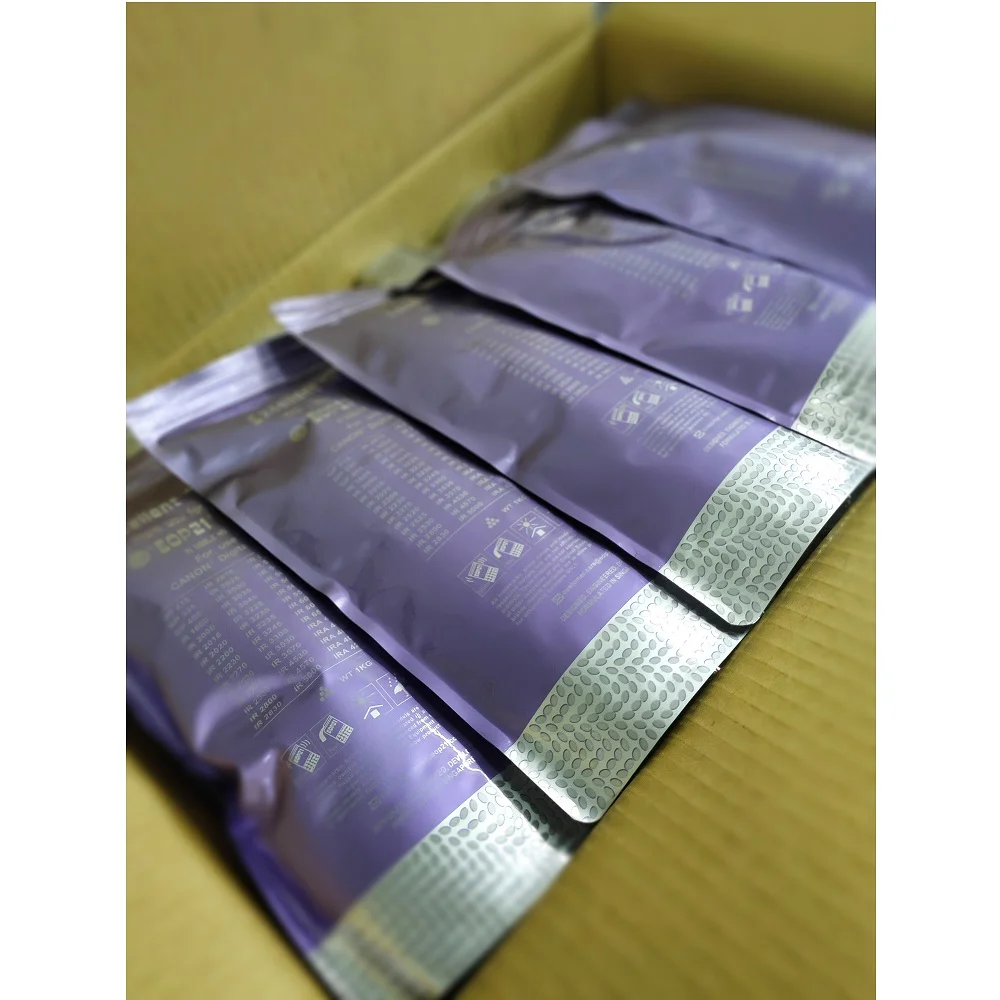 Factory Price Good Quality Black EOP21 Toner Bag 1KG Compatible for IR Adv 6075/8105, IR 5075/6570/5000 From Singapore