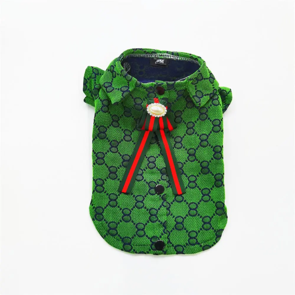 Custom wholesale  pet clothes   fashionable style  bow tie pet apparel
