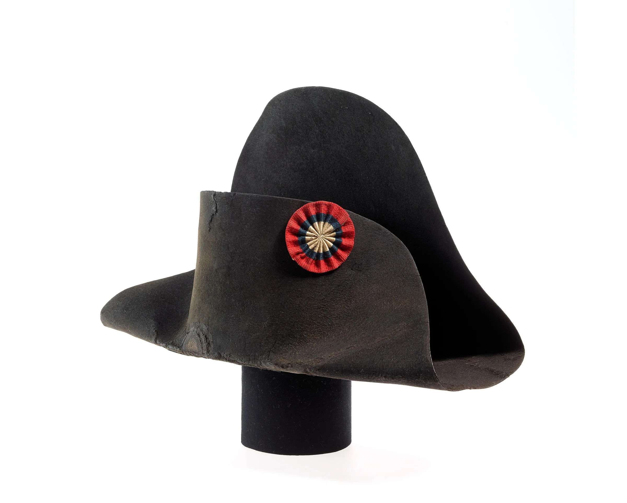 High-End Empire Office Hat in Slate Gray with Custom Detailing
