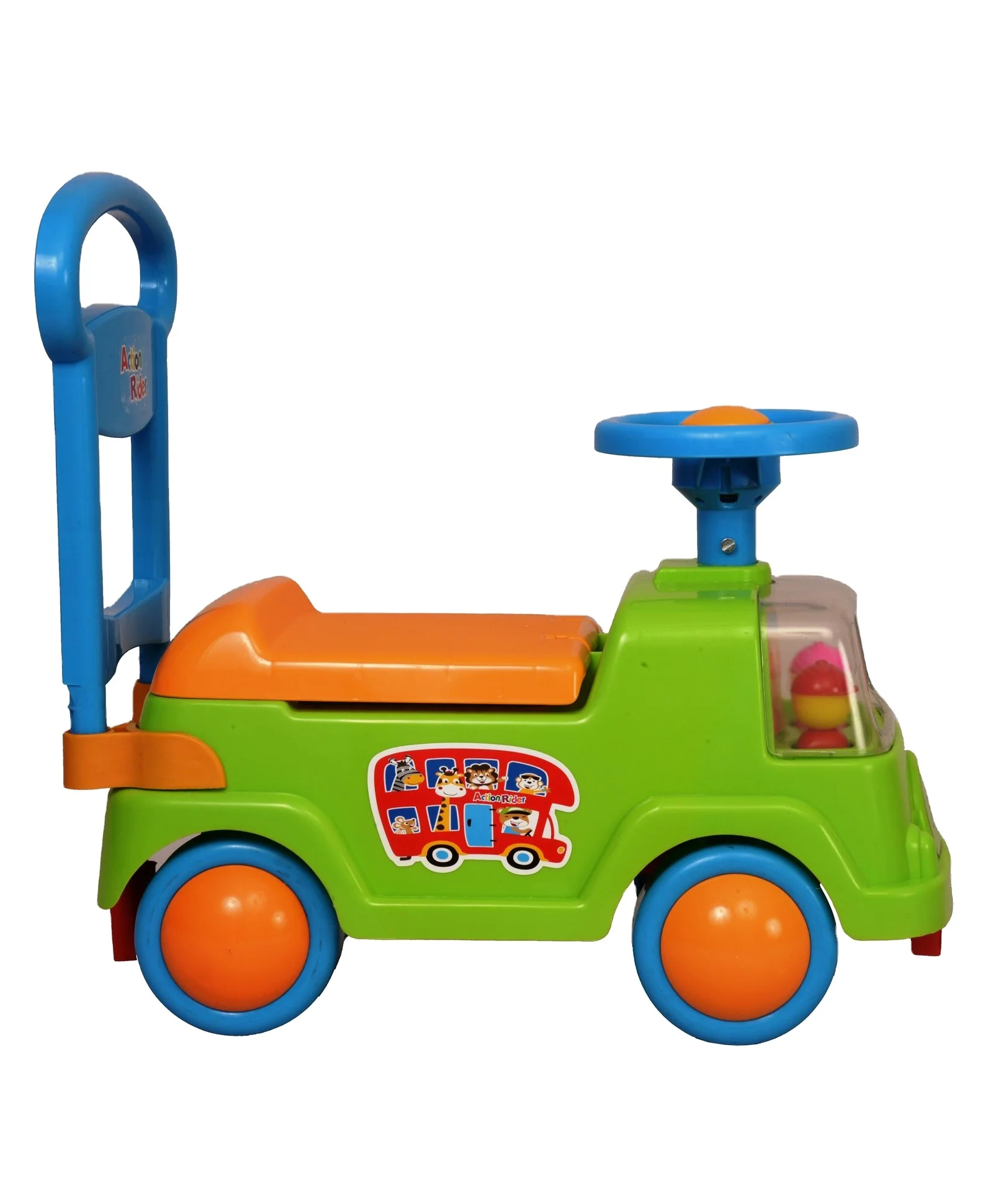 Attractive design plastic baby drive outdoor toys kids ride on truck with toys for sale