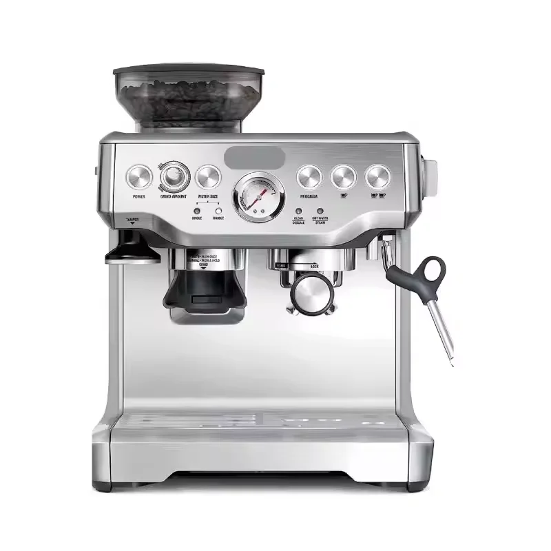 High quality Barista Express Espresso Machine, Brushed Stainless Steel, BES870XL, Large