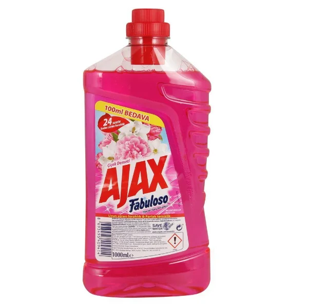 Ajax Fabuloso Surface Cleaner 1000 mL (Flower)