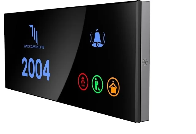 Smart Hotel Room Light Control System RCU Solution RS485 Dry Contact Touch Wall Switch GRMS