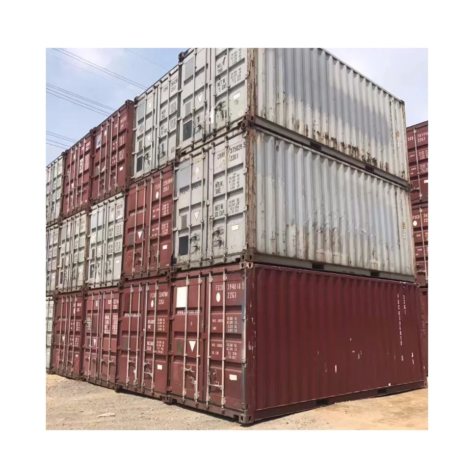 China Used Container Ship Secondhand Shipping Container 40hq and 20ft new container