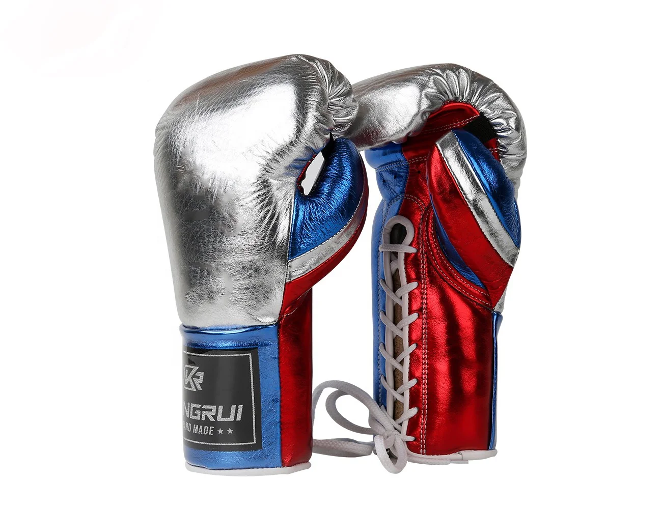Training Equipment Boxing Gloves For Adult Design Your Own Logo Genuine Leather Boxing Gloves For Training Fighting  MBS-0577