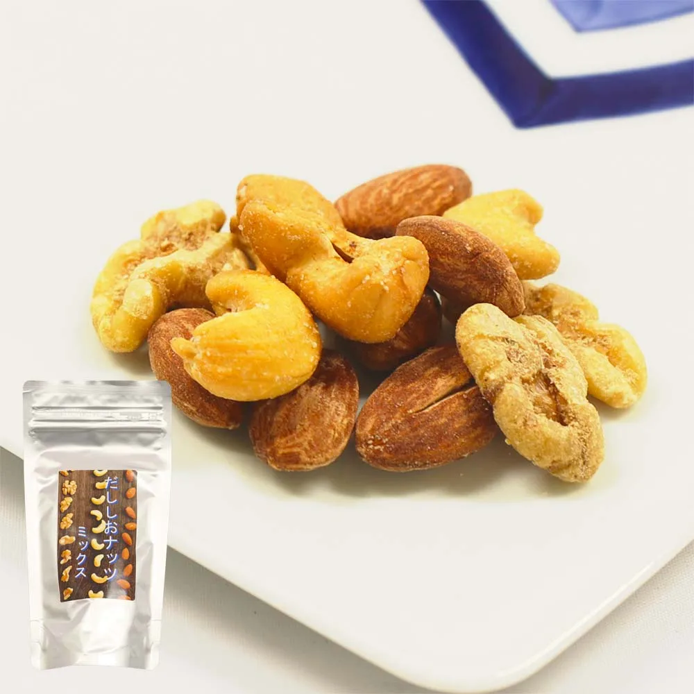 Hot Selling Prices Pistachio Mild Savoriness Well Rounded Dashi Salted Mix Dry Nuts